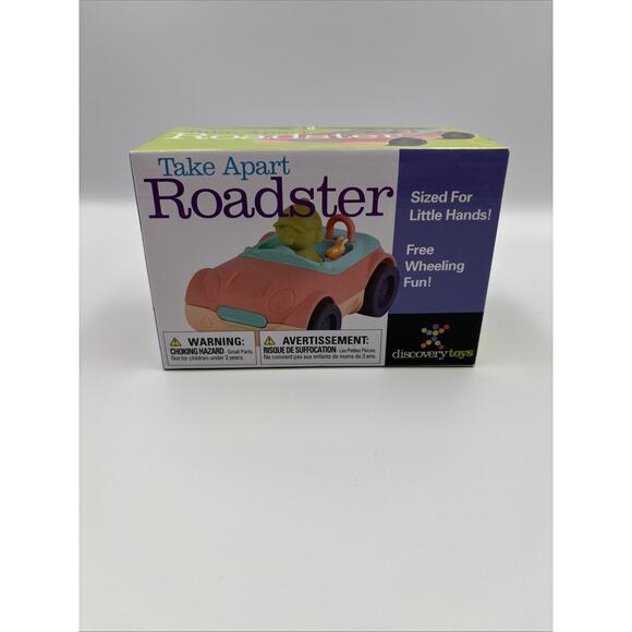 Discovery Toys Take Apart Roadster NEW IN BOX Early Learning Car Assembly Repair - Picture 1 of 5